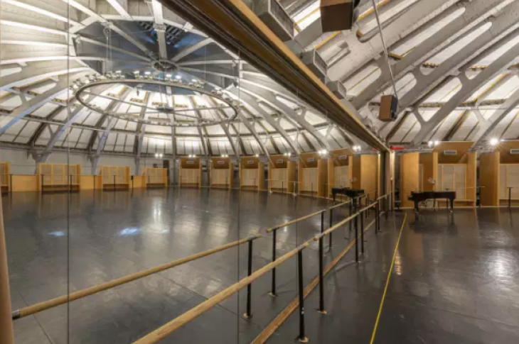 Pour les danseurs professionnels, l’entraînement continue, à la maison