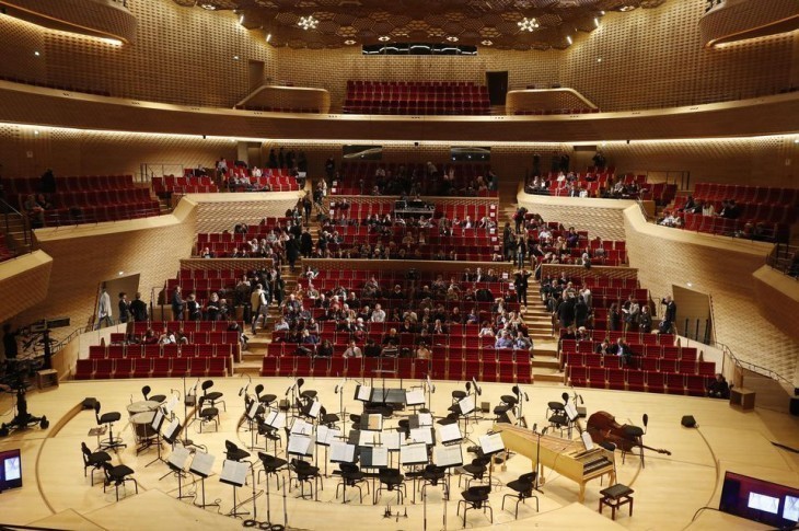 L'auditoire de la Seine Musicale, en 2017. © François Guillot. AFP