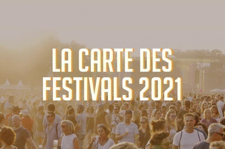 Carte : les festivals qui auront bien lieu à l'été 2021