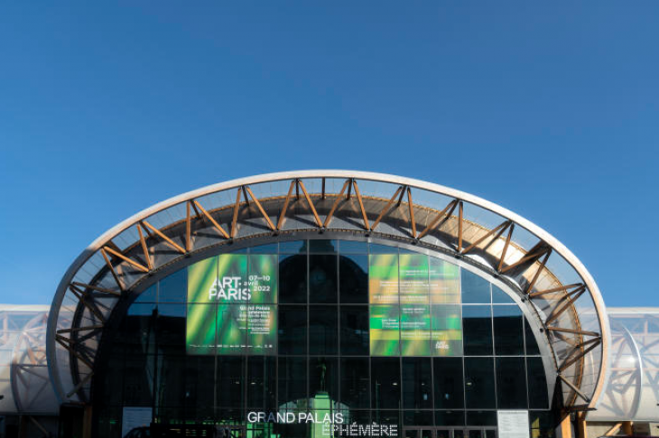 La 24e édition d’Art Paris se déroule du 7 au 10 avril, au Grand Palais éphémère, dans le 7e arrondissement. ART PARIS 2022 (C) MARC DOMAGE