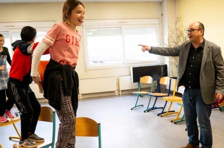 Au collège Léo-Lagrange, à Charleville-Mézières, le théâtre comme « bulle » d’évasion et d’émotions