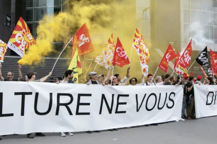 “On se demande ce qu’on va devenir” : contre l’extrême droite et contre l’austerité, la culture est dans la rue